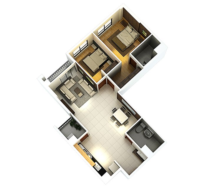 2 PN – 87.77M²