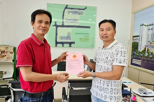 CHUNG CƯ BỘ CÔNG AN: "SỔ HỒNG" ĐÃ TRAO TAY KHÁCH HÀNG