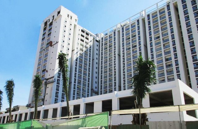 DỰ ÁN CHUNG CƯ BỘ CÔNG AN: TIẾN ĐỘ XÂY DỰNG THÁNG 01/2016