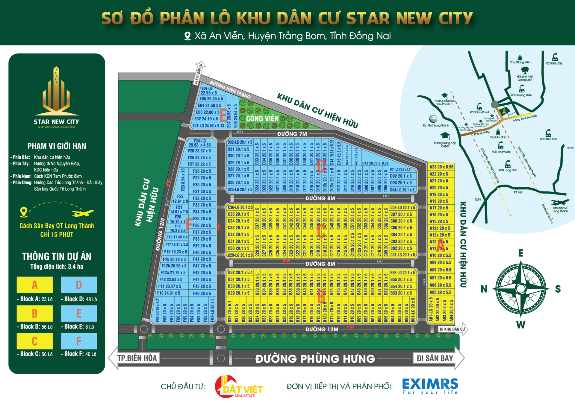 Mặt bằng phân lô