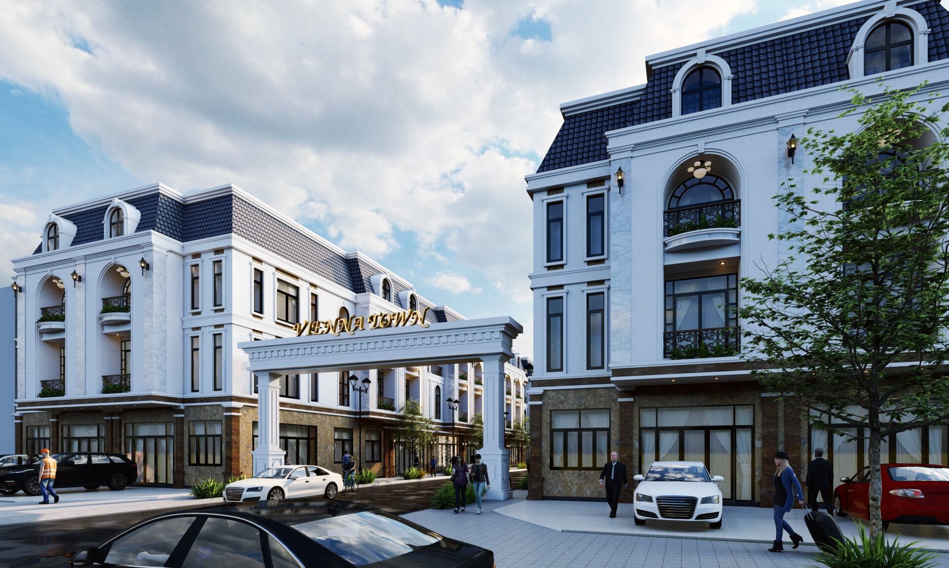 Đường nhựa 12m