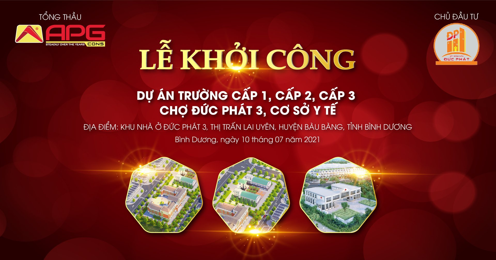 Chủ đầu tư Đức Phát bắt tay cùng An Phú Gia khởi công chuỗi tiện ích sống tại dự án Dream City