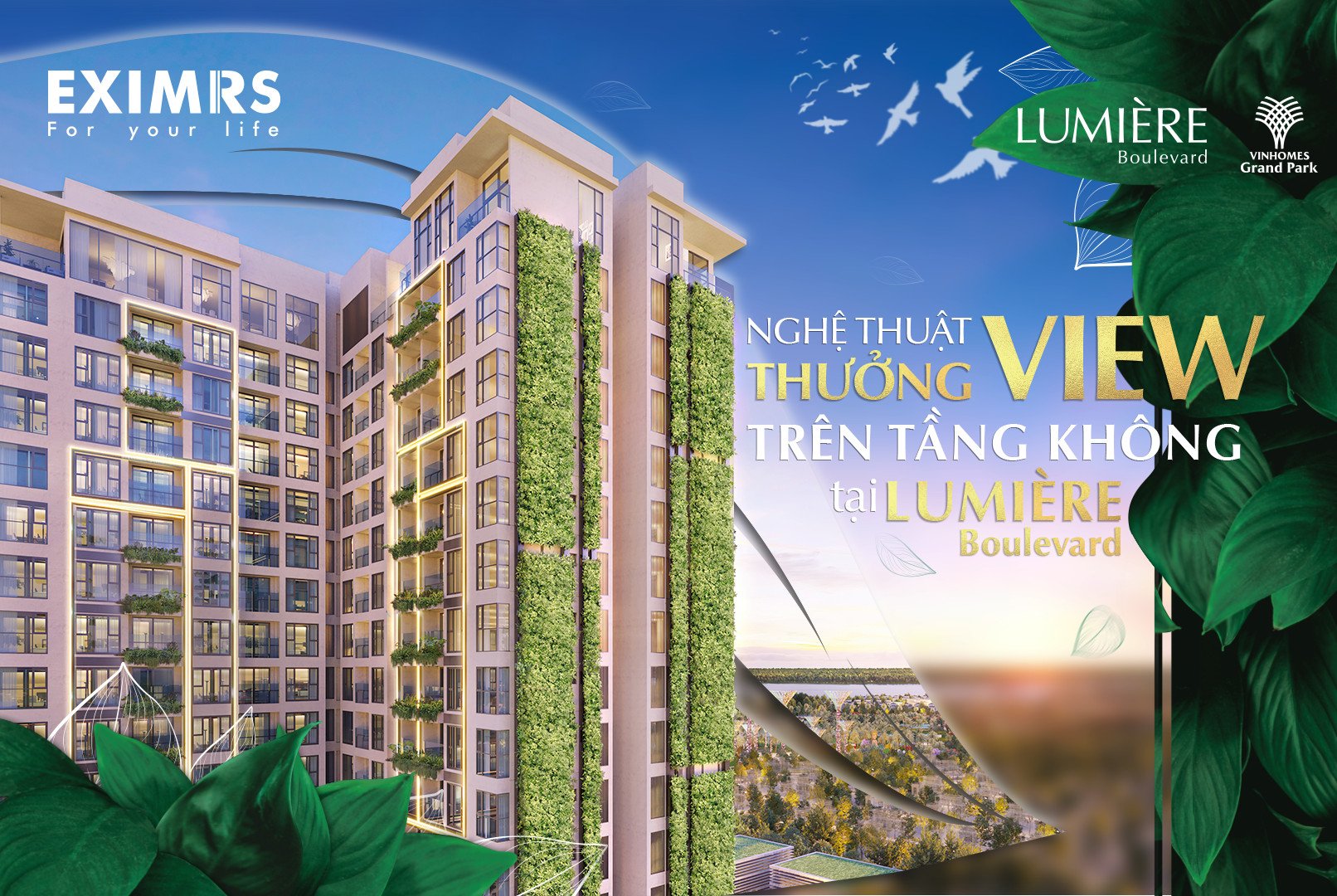 Đặc quyền sống sang chỉ có tại LUMIÈRE Boulevard