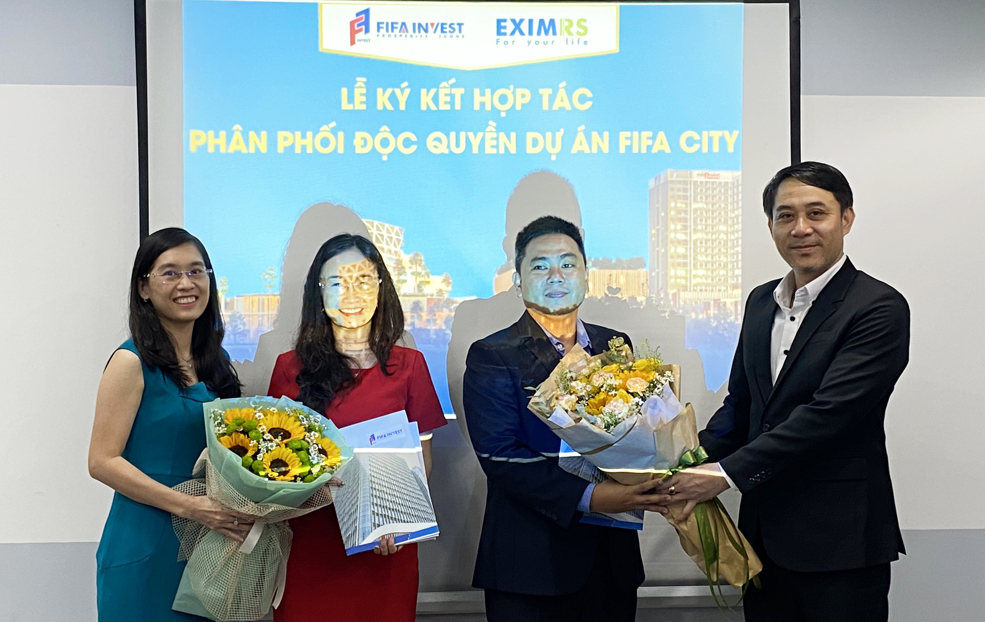 EXIMRS KÝ KẾT PHÂN PHỐI ĐỘC QUYỀN DỰ ÁN FIFA CITY