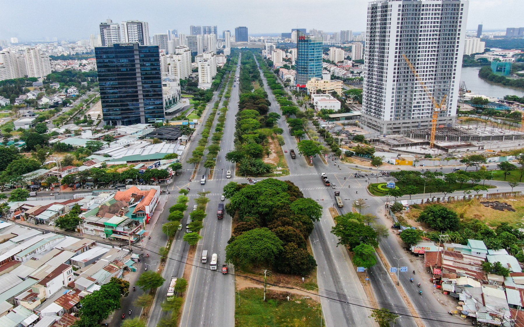 Đòn bẩy hạ tầng tỷ đô tăng nhiệt bất động sản Nam Sài Gòn