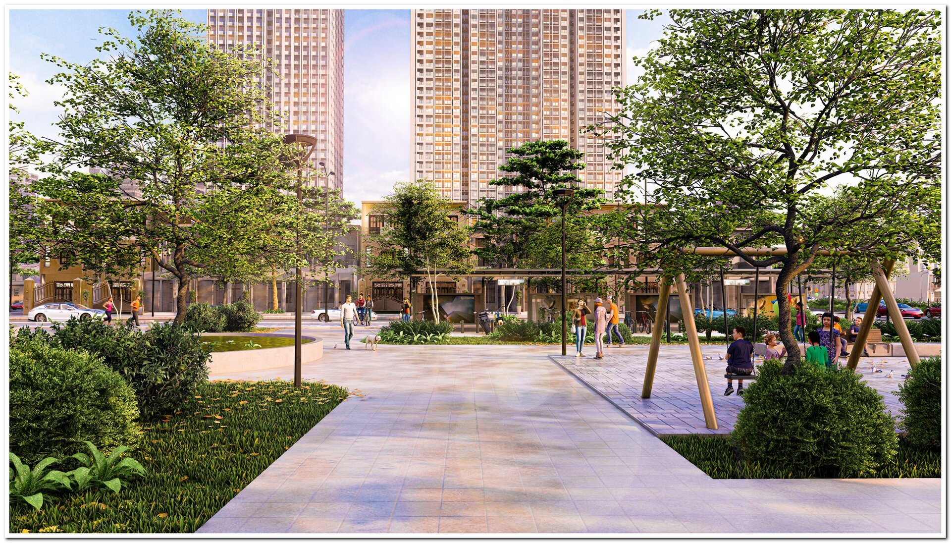 Quảng trường 700m2