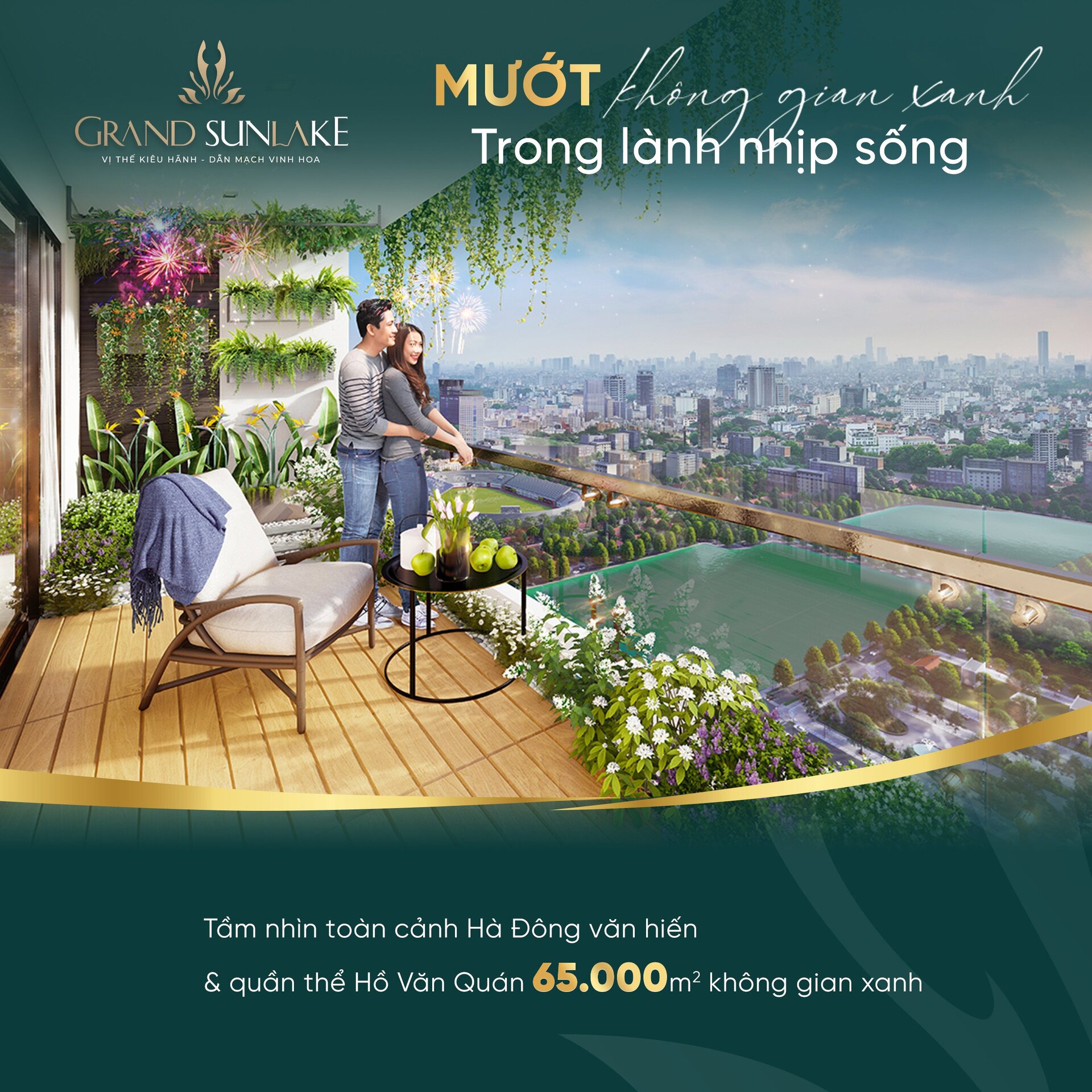 Tầm nhìn độc đáo, điều tạo nên sự khác biệt của Grand SunLake Hà Đông