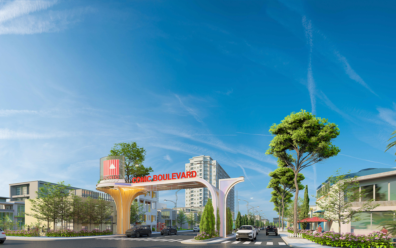 Cổng chào dự án