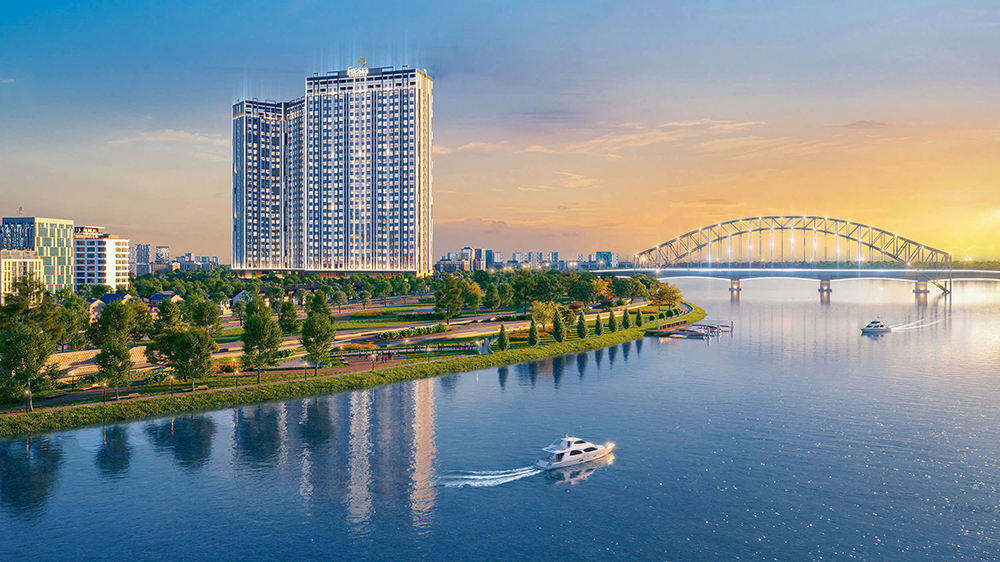 Biên Hòa vươn tầm với Fresia Riverside – Dự án căn hộ view sông đầu tiên cao 98m