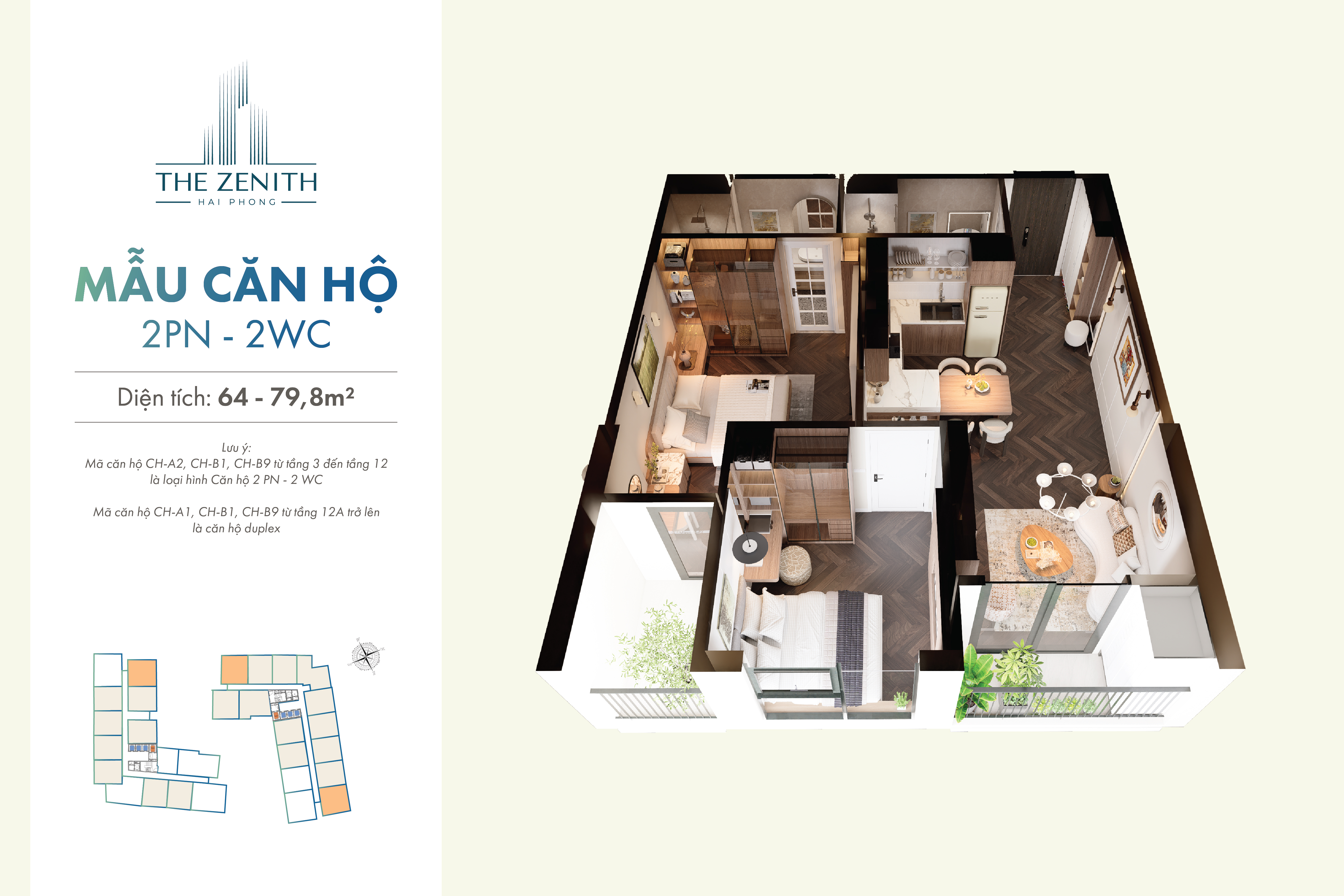 Căn hộ 2PN